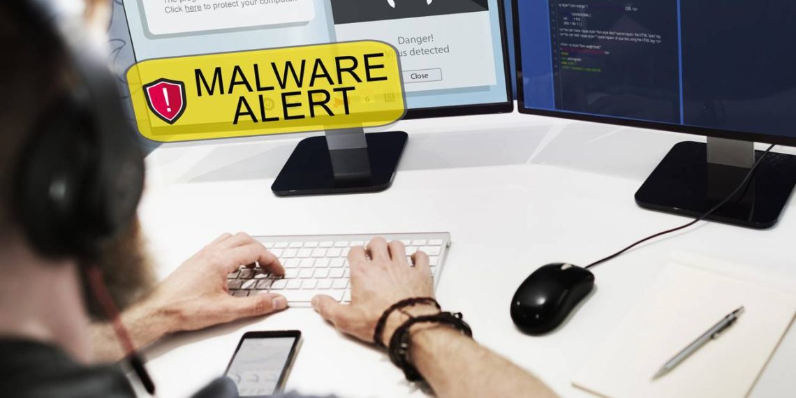 Alerta de malware em PC - Créditos: depositphotos.com / Rawpixel
