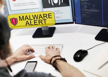 Alerta de malware em PC - Créditos: depositphotos.com / Rawpixel