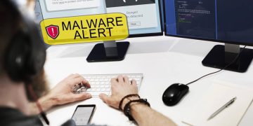 Alerta de malware em PC - Créditos: depositphotos.com / Rawpixel