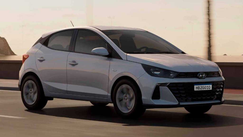 Hyundai HB20 Foto: Divulgação/Hyundai