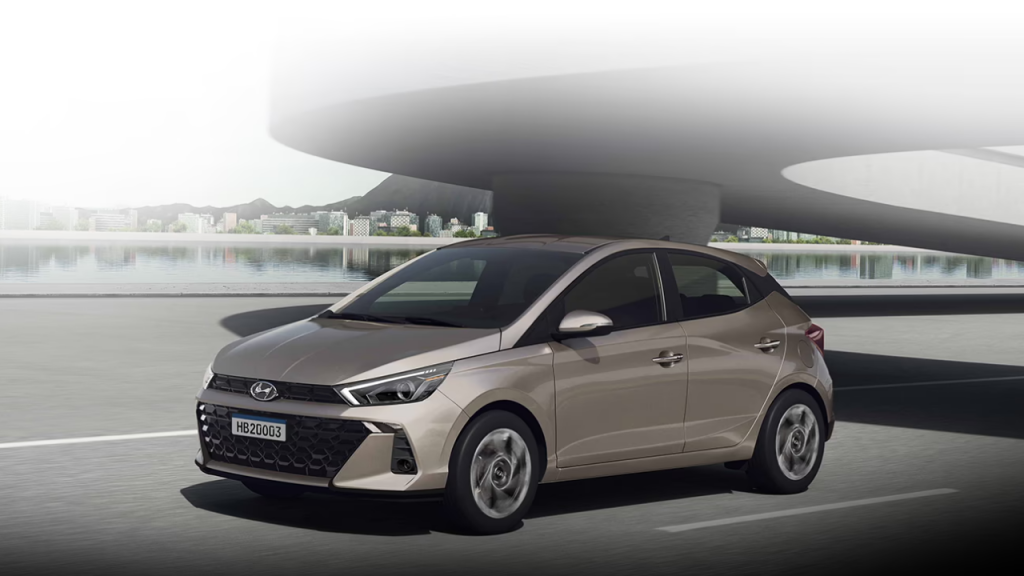 HB20 - Foto: Divulgação/Hyundai