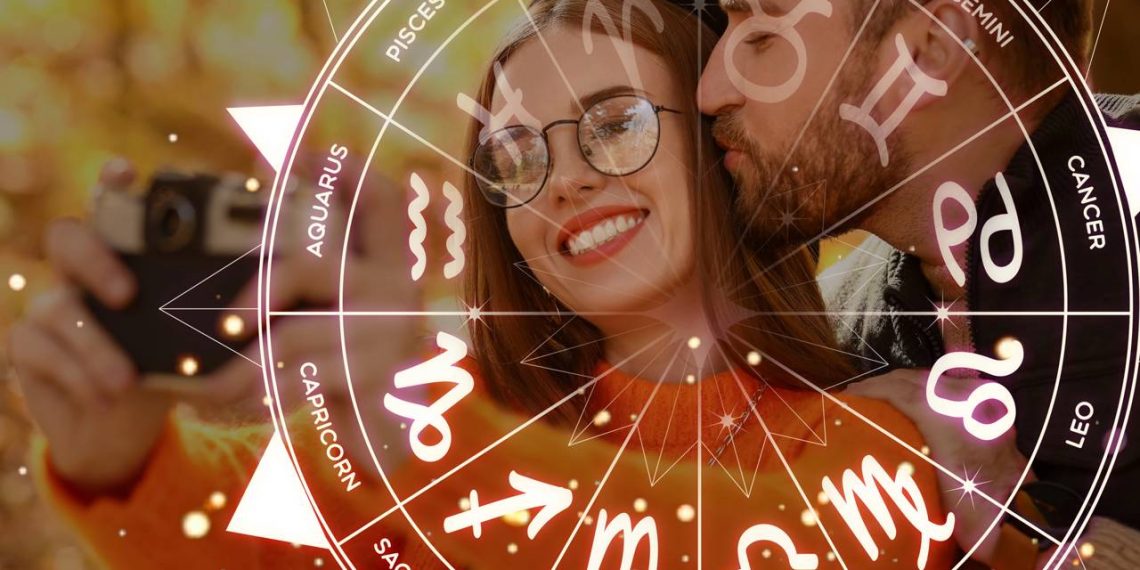 Casal e horóscopo - Créditos: depositphotos.com / serezniy